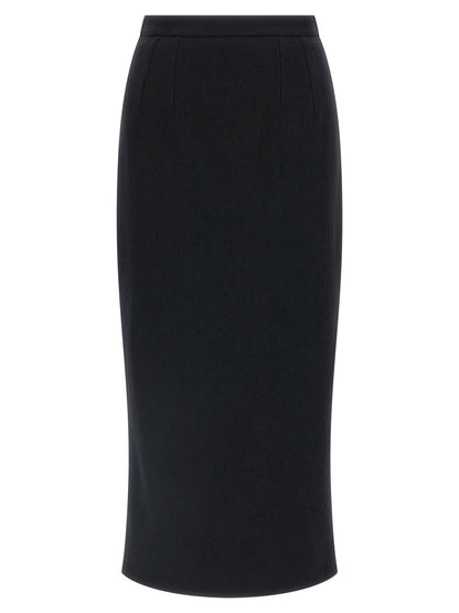 Dolce & Gabbana Wool Sheath Skirt