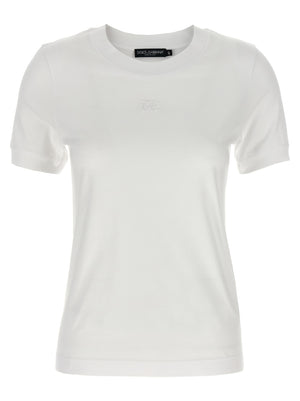 Dolce & Gabbana Logo Embroidery T-shirt