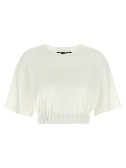 Dolce & Gabbana Logo Chenille Top