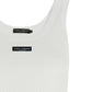 Dolce & Gabbana Logo Patch Tank Top