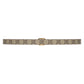 Gucci GG Marmont Thin Belt Beige and Ebony Canvas Dusty Pink