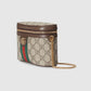 Gucci GG Ophidia Belt Bag Beige and Brown
