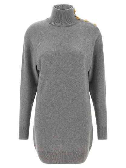 Balmain Cashmere Wool Dress
