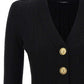 Balmain Twisted Knit Cardigan