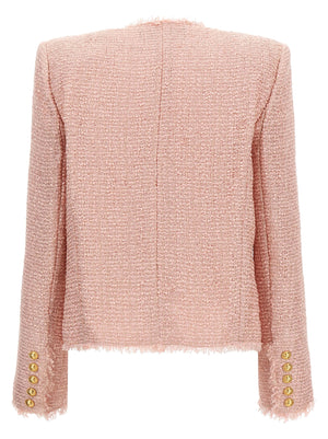 Balmain Sequin Tweed Blazer