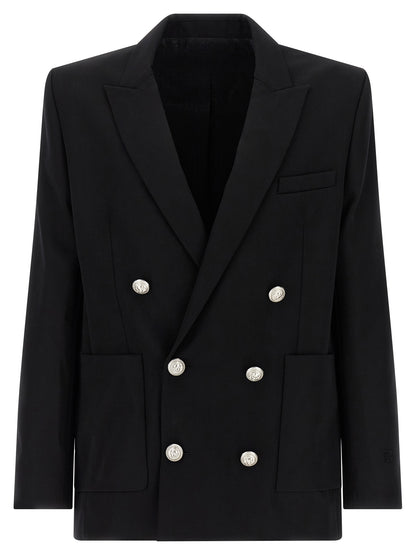Balmain Grain De Poudre Blazer