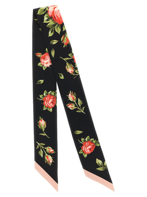 Dolce & Gabbana Bandeau Bouquet Rose