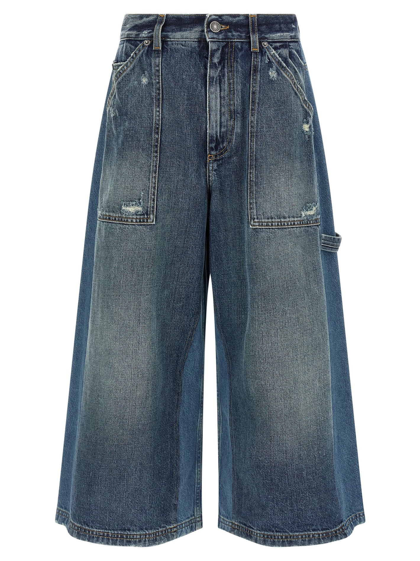 Dolce & Gabbana Denim Bermuda Shorts