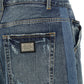 Dolce & Gabbana Denim Bermuda Shorts