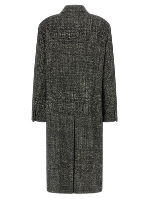 Dolce & Gabbana Bouclé Wool Coat