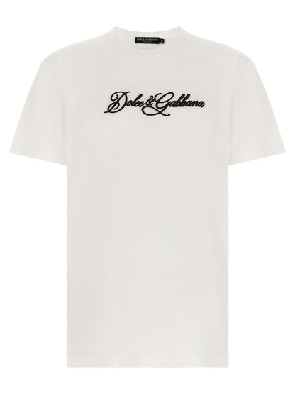 Dolce & Gabbana Logo Embroidery T-shirt