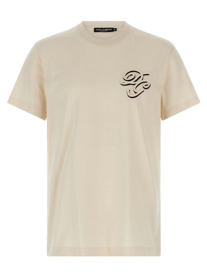 Dolce & Gabbana Double Embroidery T-shirt
