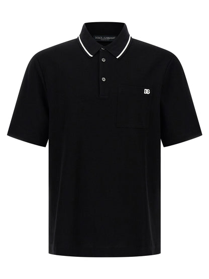 Dolce & Gabbana Embroidery Polo Shirt