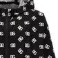 Dolce & Gabbana Logo Print Hooded Jacket