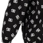 Dolce & Gabbana Logo Print Hooded Jacket