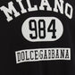 Dolce & Gabbana Flocked Print Hoodie
