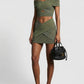 Balmain Off-the-shoulder Crop Top
