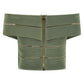 Balmain Off-the-shoulder Crop Top