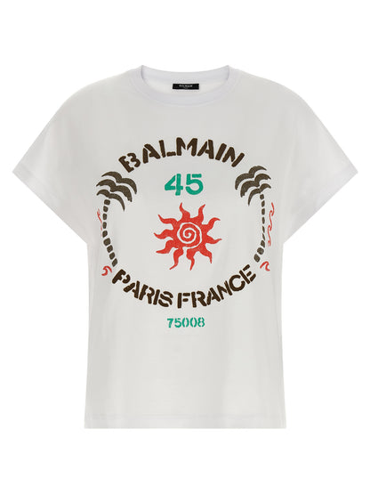 Balmain Club 45 Print T-shirt