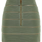 Balmain V-shaped Waist Skirt