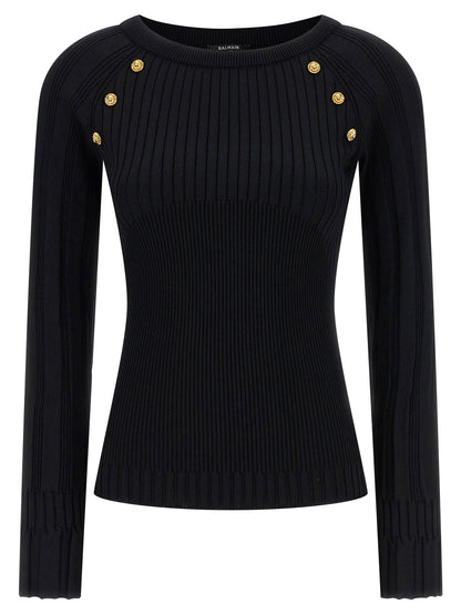 Balmain 3 Buttons Sweater