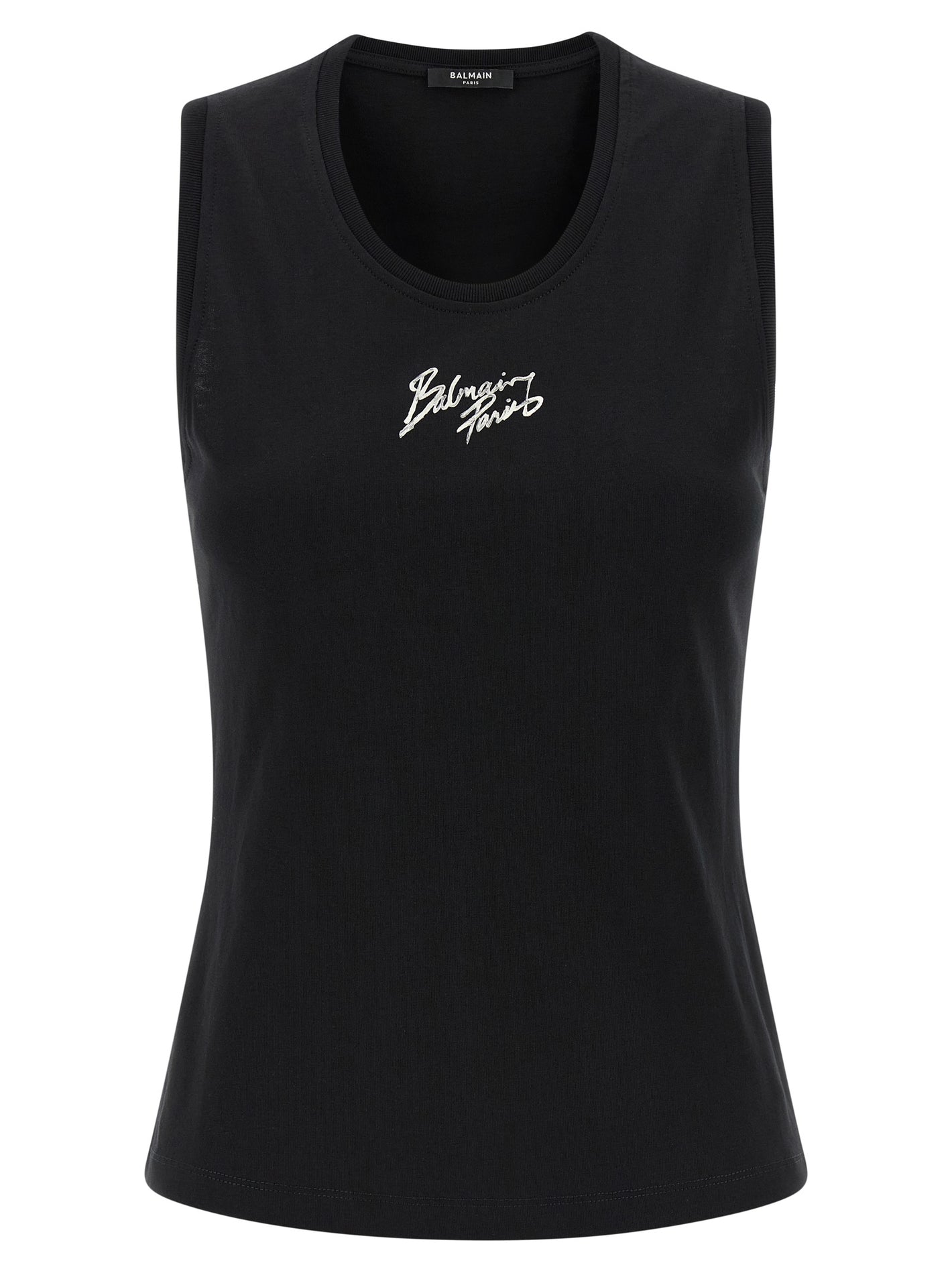 Balmain Paris Print Top