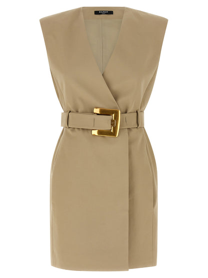 Balmain Anthem Dress