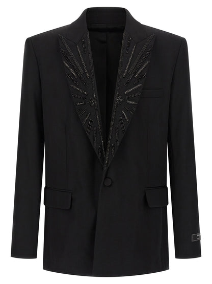 Balmain Crystal Blazer