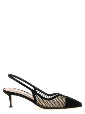 Aquazzura Gia Mesh Slingback