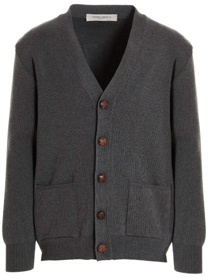 Golden Goose Logo Cardigan