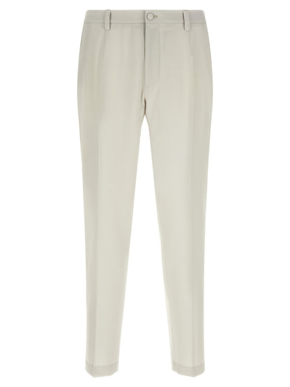 Dolce & Gabbana Poplin Wool Pants