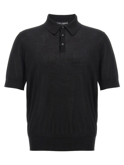 Dolce & Gabbana Knitted Polo Shirt