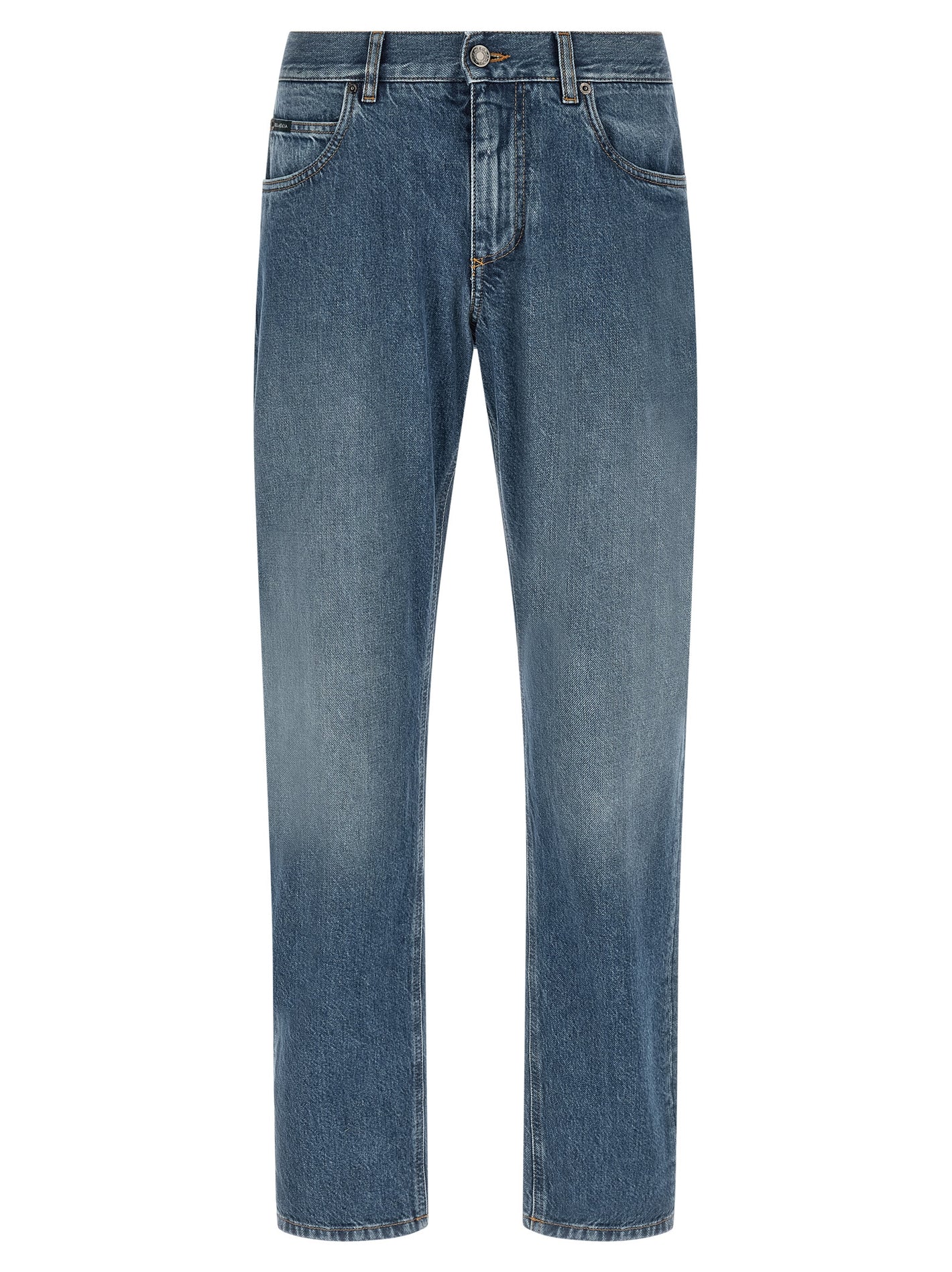 Dolce & Gabbana Heraldic Embroidery Jeans