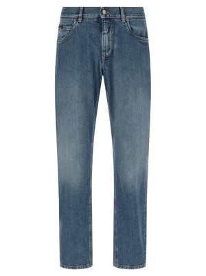 Dolce & Gabbana Heraldic Embroidery Jeans