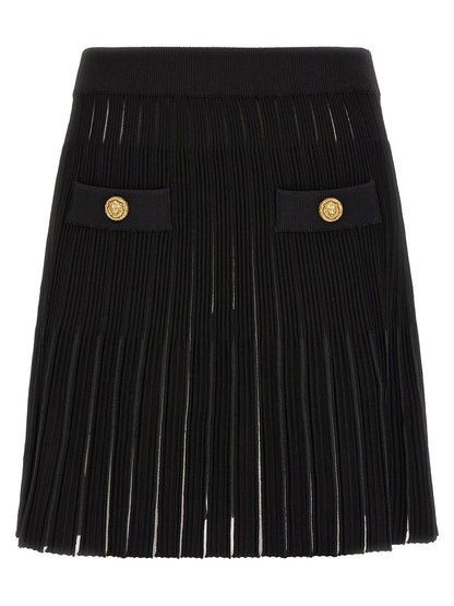 Balmain Pleated Skirt