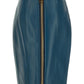 Balmain Xl Zip Skirt