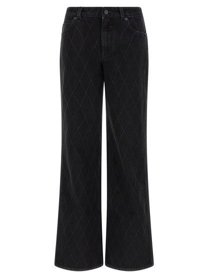 Balmain Diamond-shaped Jeans