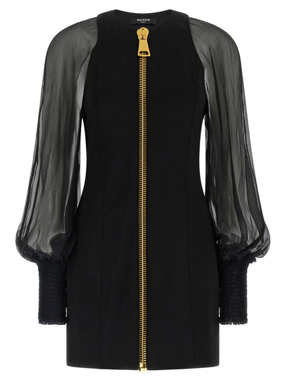 Balmain Xl Zip Dress