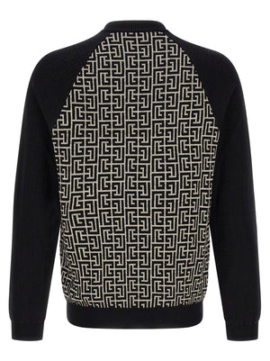 Balmain Pb Monogram Mesh