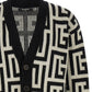 Balmain Monogram Macro Cardigan