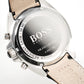 Hugo Boss Men S Watch Chronograph Black Driver Fabric Leather Hb1513087