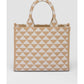 Prada Symbole Small Tote Bag Beige