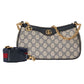 Gucci  Ophidia Small Shoulder Bag Beige and Blue