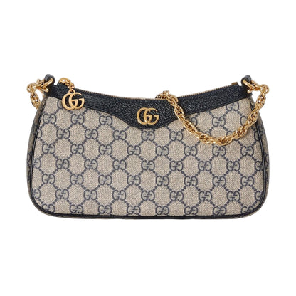 Gucci  Ophidia Small Shoulder Bag Beige and Blue