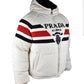 Prada Women's Cashmere Puffer Jacket Off-White