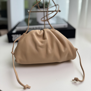 Bottega Veneta Small Pouch Bag Beige
