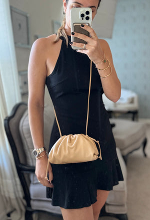 Bottega Veneta Small Pouch Bag Beige