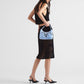 Prada Re-Edition 2000 Hobo Terry Cloth Mini Bag Blue
