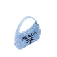 Prada Re-Edition 2000 Hobo Terry Cloth Mini Bag Blue