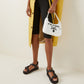 Prada Re-Edition 2000 Hobo Terry Cloth Mini Bag White